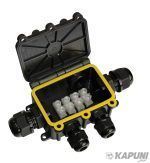 Розподільча коробка М686-5 IP68 з клеммой 24А TNSy TNSy5506532 фото