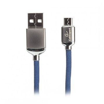 Кабель micro USB 2.0 A-папа/Micro B-папа, премиум, 2.4 А, CCPB-M-USB-07B CCPB-M-USB-07B фото