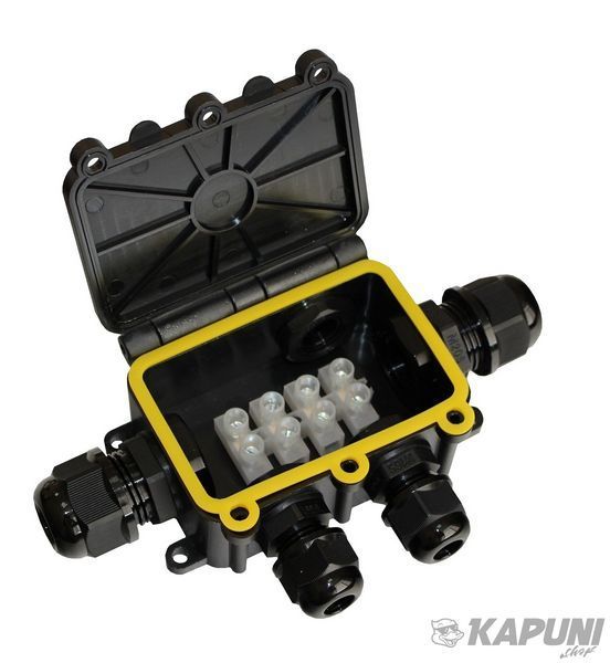 Розподільча коробка М686-5 IP68 з клеммой 24А TNSy TNSy5506532 фото
