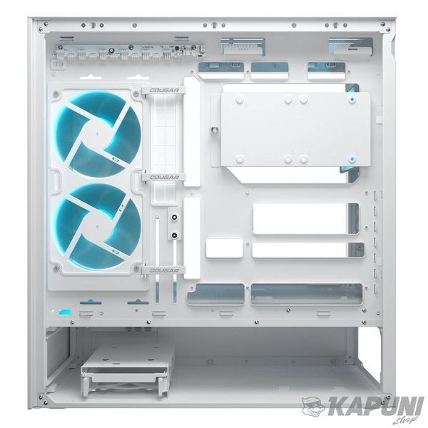 Игровой корпус, 3*120 mm ARGB предустановленный, Type-C x1, USB3.0 x2, Audio x1 Cougar CFV235 White фото