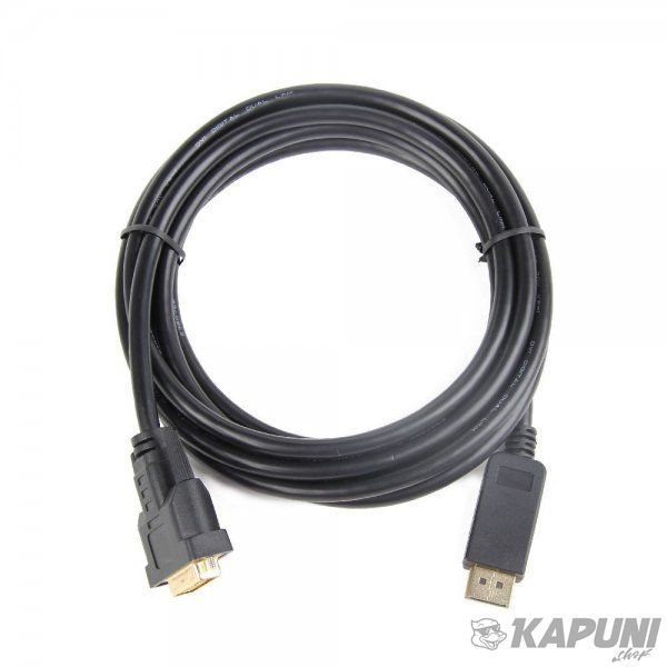 Кабель DisplayPort на DVI, Full HD 60 Гц, 1 м Cablexpert CC-DPM-DVIM-1M CC-DPM-DVIM-1M фото