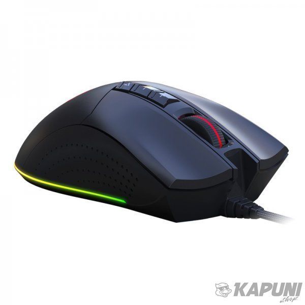 Ігрова миша Bloody, RGB, 16000 CPI, 20M натискань ES9 Plus (Stone black) ES9 Plus (Stone black) фото