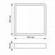 LED светильник накладний квадрат VIDEX 24W 5000K White VL-DLSS-245 24883 фото 4