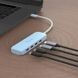 Хаб USB 3.2, 10Gbps, USB-C на 4 USB-С, синий J5create JCH345EC-N фото 5
