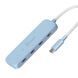 Хаб USB 3.2, 10Gbps, USB-C на 4 USB-С, синий J5create JCH345EC-N фото 2