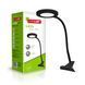 LED Світильник настільний на прищіпці 6W 5000K чорний EUROLAMP LED-TLP-6W(black) фото 2