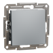 Переключатель одноклавишный Schneider Electric Asfora сталь EPH0400162 EPH0400162 фото 2