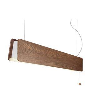 Подвесной светильник Nowodvorski 7522 Oslo Led 90 Zwis 1x16W 3000K 2300Lm IP20 Smoked Oak 7522 фото