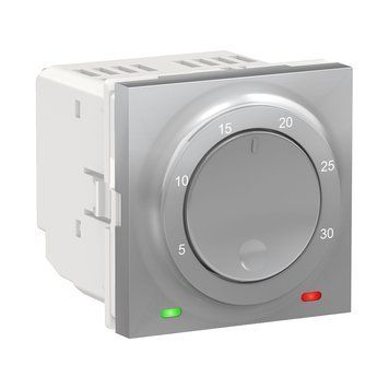 Термостат комнатный Schneider Electric Unica New алюминий NU350130 NU350130 фото