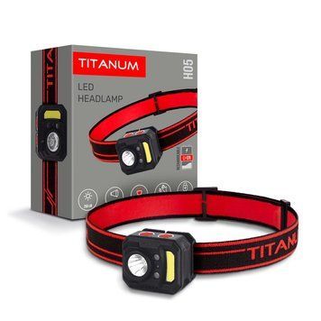 Налобний світлодіодний фонарик TITANUM 250Lm 6500K TLF-H05 27328 фото