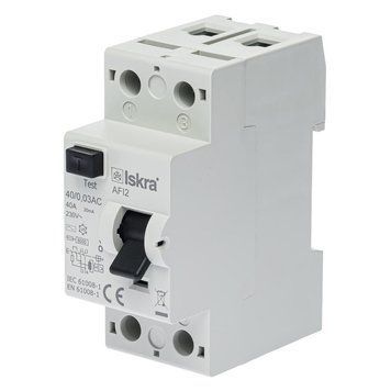 Устройство защитного отключения ISKRA AFI2 40 А 1P+N 0,03 А 030105061000 030105061000 фото