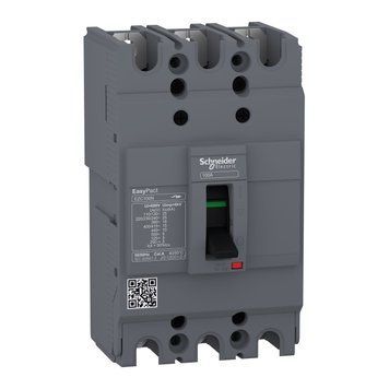 Автоматичний вимикач Schneider Electric EasyPact EZC100N триполюсний 15 кА 100 А EZC100N3100 EZC100N3100 фото