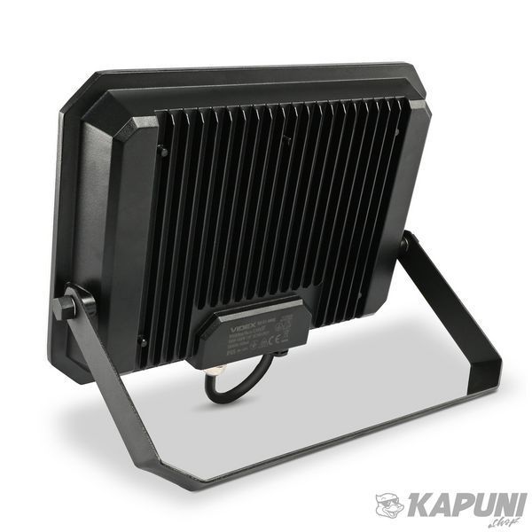 LED прожектор VIDEX F3 100W 5000K 220V Black VLE-F3-1005B 27716 фото