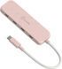 Хаб USB 3.2, 10Gbps, USB-С на 4 USB-С, красный J5create JCH345ER-N фото 1