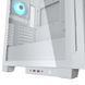 Ігровий корпус Cougar вентилятори передвстановлені, ATX/mATX/mini-ITX, скляне вікно Airface ECO RGB White Airface ECO RGB White фото 12