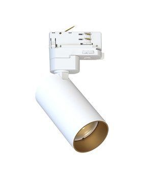 Трековий світильник Nowodvorski 10238 CTLS Mono GU10 1x10W IP20 White/Gold 10238 фото