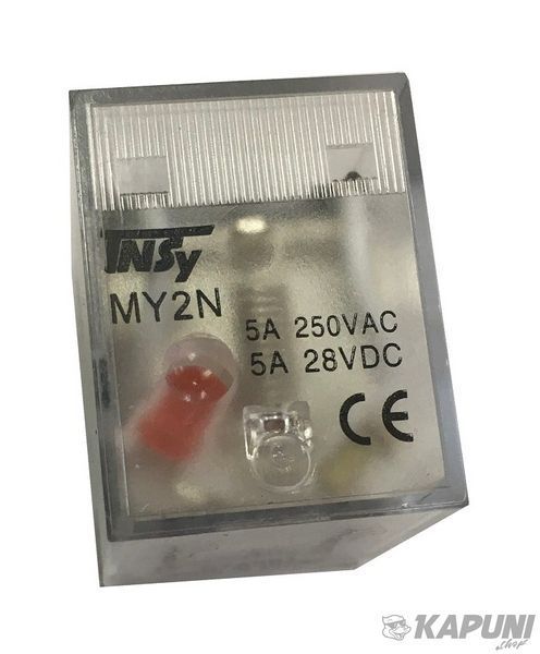 Реле промежуточное TechnoSystems РП22-MY2 5А 220АС LED 2p TNSy5504980 TNSy5504980 фото