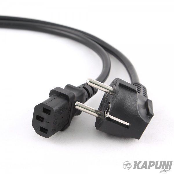 Кабель силовой, CEE7/7-C13, длина 10 м, VDE, 3*1 мм кв. Cablexpert PC-186-VDE-10M PC-186-VDE-10M фото