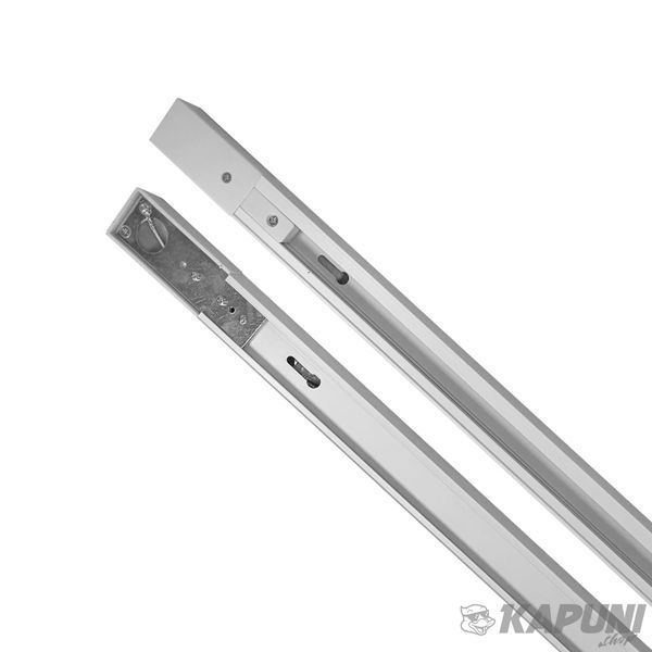 Шинопровід однофазний 1000мм білий EUROLAMP TR-1000(white) фото