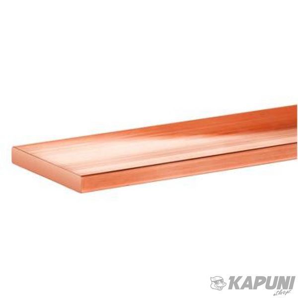 Шина мідна плоска Vector VS (UA) 10&times;120&times;3000 мм, 2305 А (32.15 кг) UA10120-3 UA10120-3 фото