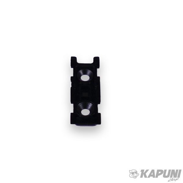 Крепежная панель Ajax SmartBracket для большого магнита датчкика DoorProtect Black 20267_AJAX фото