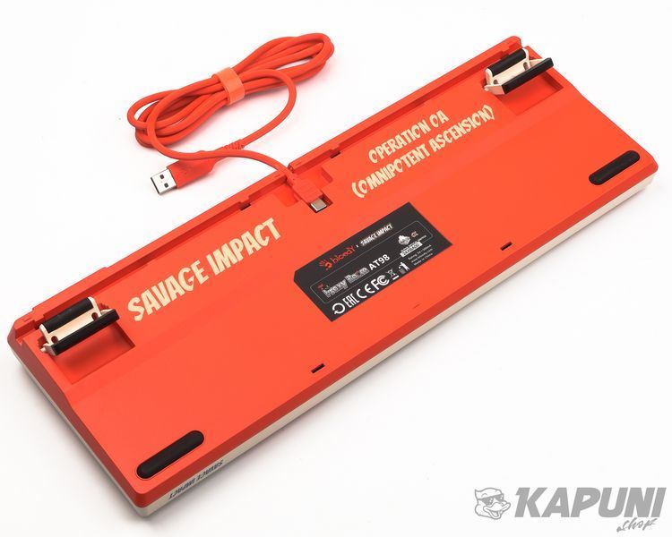 Клавіатура оптична ігрова, USB, RGB підсвічування, Bloody AT98 (Proxy Boom) Alpha Optical Switch Bloody AT98 (Proxy Boom) фото