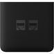 Бічна панель для вбудованої інтернет-розетки Ajax SideCover (LAN) vertical Black (126220.319.BL) 59105_AJAX фото 1