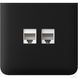 Бічна панель для вбудованої інтернет-розетки Ajax SideCover (LAN) vertical Black (126220.319.BL) 59105_AJAX фото 3