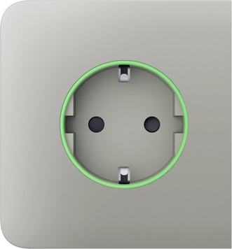 Бічна панель для вбудованої розетки Ajax SideCover (smart) Oyster (59997.163.OY) 38808_AJAX фото