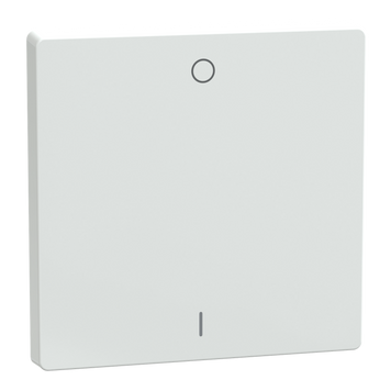 Накладка 1-клавішного вимикача з 0/1 Schneider Electric Merten D-Life білий лотос (MEG3301-6035) MEG3301-6035 фото