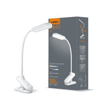 LED лампа настiльна VIDEX TF09W 7W 3000-5500K VL-TF09W 25051 фото