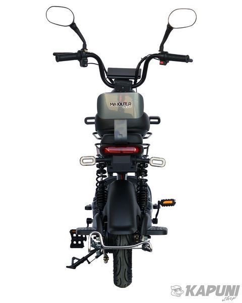 Електроскутер, 600 Вт, срібний Maxxter E600 (Silver) фото