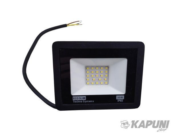 Прожектор LED 30W ECO Slim 230V 2100Lm 6500K IP65 TNSy TNSy5000237 фото