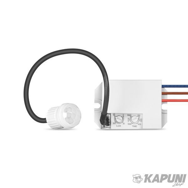 Датчик руху та освітленості VIDEX 220V 800W IP65 інфрачервоний VL-SPR24 28937 фото