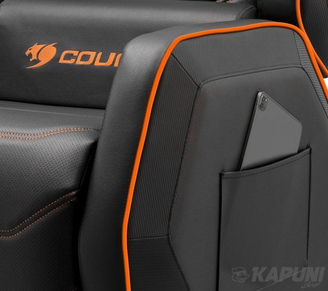 Кресло-софа, дышащая экокожа, черный Cougar RANGER S RANGER S фото