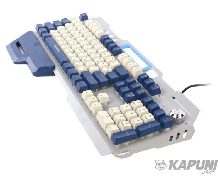 Игровая клавиатура Maxxter, мультимедиа, RGB подсветка, металлическая KBG-RGB-01-UA KBG-RGB-01-UA фото