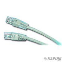 Патч корд, UTP, категория 5E, литой, 50u" штекер с фиксатором, 1м, серый Cablexpert PP12-1M PP12-1M фото