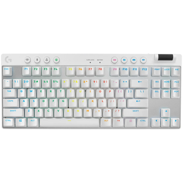 LOGITECH G PRO X TKL LIGHTSPEED Gaming Keyboard - WHITE - US INT'L - 2.4GHZ/BT - EMEA28-935 - TACTILE L920-012148 фото