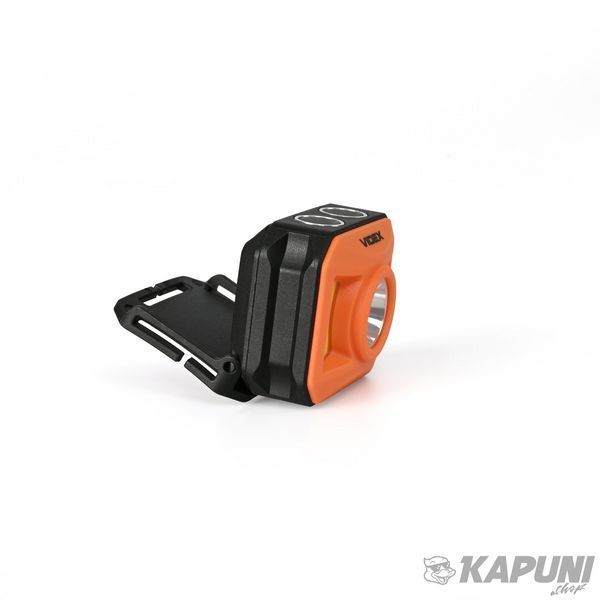 Налобний світлодіодний фонарик VIDEX 400Lm 5000K VLF-H085-OR 27529 фото