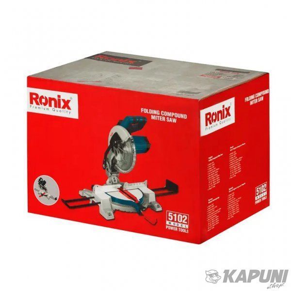 Торцовочная пилка 1800Вт, 255мм Ronix 5102 5102 фото
