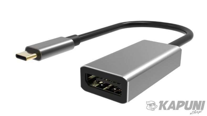 Адаптер-перехідник USB-C на DisplayPort, USB 3.1 Viewcon TE391 TE391 фото