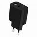 Сетевое зарядное устройство для Gembird 1xUSB-A+1xUSB-C 5V/2.4A (12W), черный TA-UC-2AC12-01-BK TA-UC-2AC12-01-BK фото 3