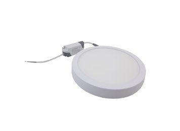 Світильник накладний LED Round Downlight 18W-230V-1300L-4000K Alum TNSy TNSy5000136 фото