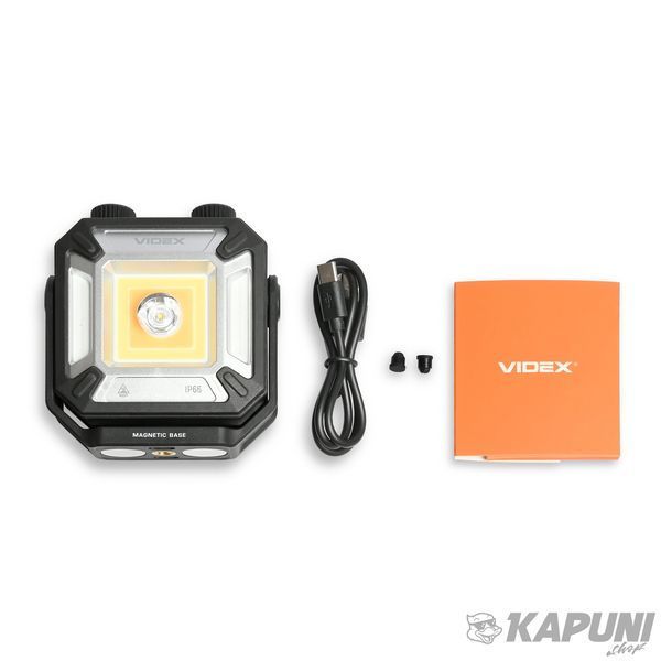Портативний багатофункціональний ліхтарик VIDEX 1500Lm 5000K VLF-M048 28772 фото