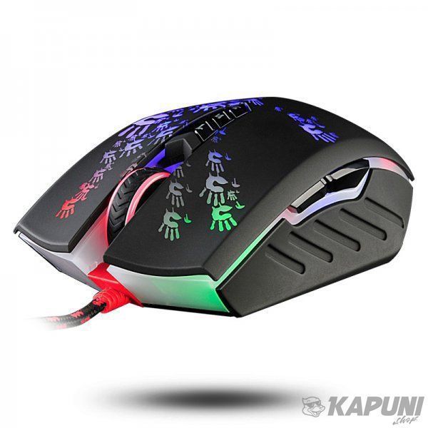 Ігрова миша Activated Bloody Gaming, оптична 4000 CPI Bloody A60A Bloody (Black) A60A Bloody (Black) фото