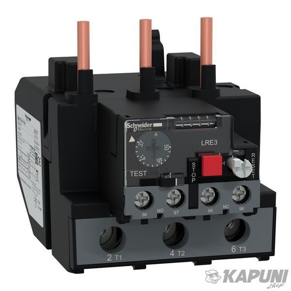 Теплове реле перевантаження Schneider Electric EasyPact TVS differential thermal overload relay 37...50 А - class 10 А LRE357 LRE357 фото