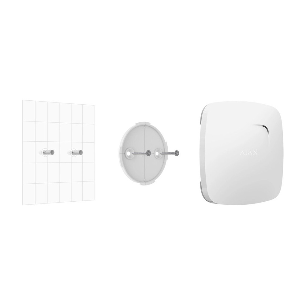Крепежная панель Ajax SmartBracket для FireProtect White (9549.10.WH)