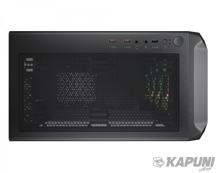 Игровой корпус, 2*3.5"+3*2.5", 3*120-мм ARGB вентиляторы предустановлены, ATX/mATX/mini-ITX, стеклянное окно Cougar Archon 2 RGB (Black) Archon 2 RGB (Black) фото