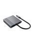 Док станция USB-C 3-в-1 (USB/HDMI/PD), серый Cablexpert A-CM-COMBO3-04 фото 3