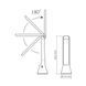 LED лампа настiльна-фонарик VIDEX TF11W 5W 3000-5500K VL-TF11W 25946 фото 10